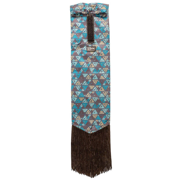 Cashel Tail Bag, Teal Tribal