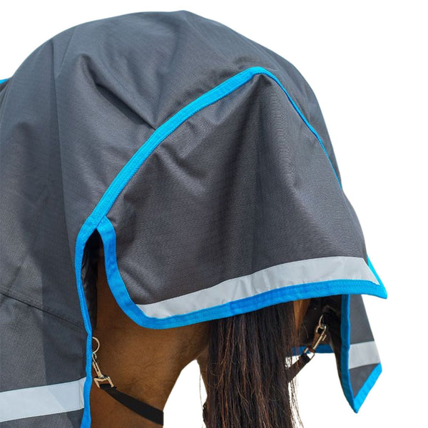Canadian Horsewear Rainsheet with Removable Neck, Seaport Diablo