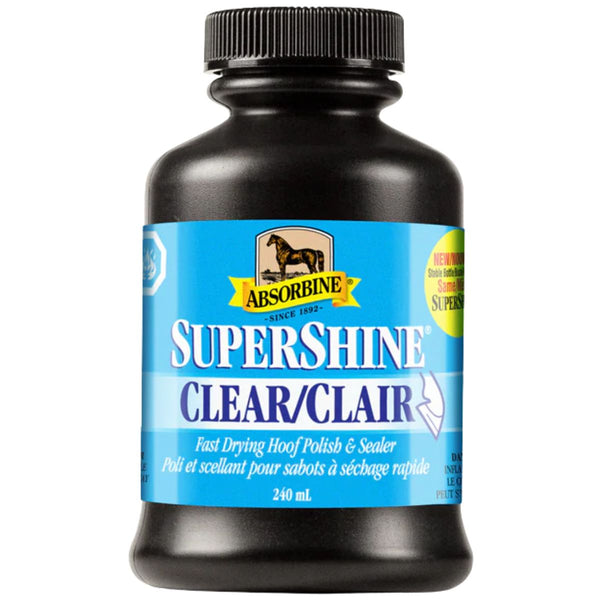 Absorbine Supershine Hoof Polish, 240ml, Clear