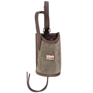 Cashel Bottle Holder, Olive Suede