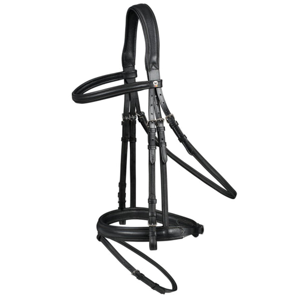 Waldhausen X-Line Supersoft Bridle, Black, Full
