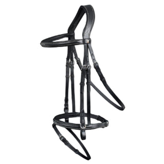 Waldhausen X-Line Santander Bridle, Black, Cob