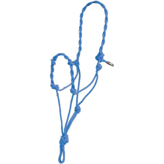 Twisted Rope Horse Halter, Royal Blue