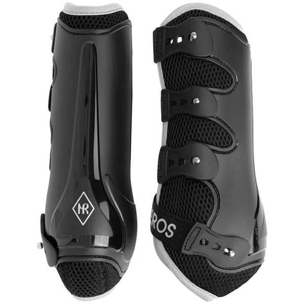 Mrs. Ros Air Flex Tendon Boots, Black, Extra Large
