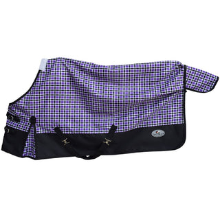 Goliath 1200D Pony Rainsheet, Purple/Black