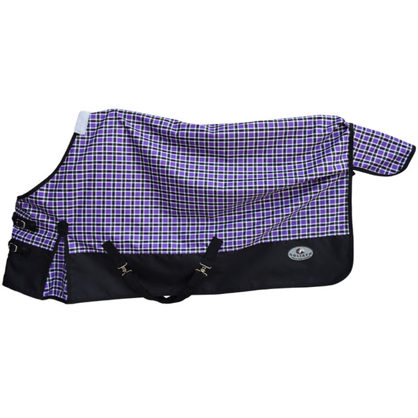 Goliath 1200D Pony Rainsheet, Purple/Black