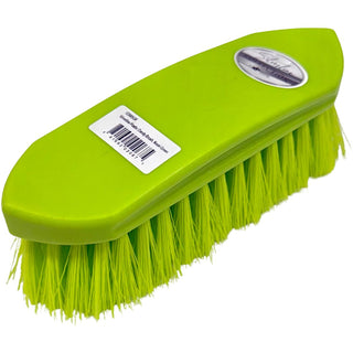 Silverline Plastic Dandy Brush, Neon Green