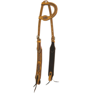 Sierra Sawyer One Ear Headstall, Light Oil