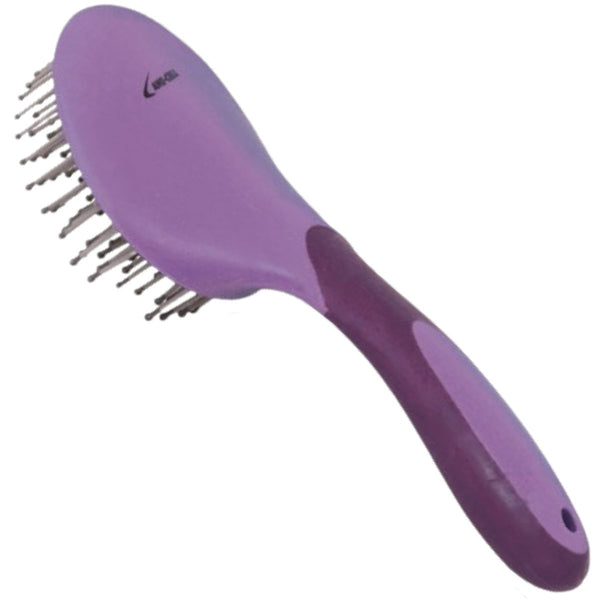 Lami-Cell Two-Tone Mane & Tail Brush, Purple/Violet