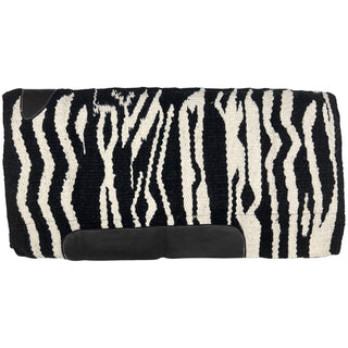 Sierra New Zealand Wool Pad, 33"x34", Zebra