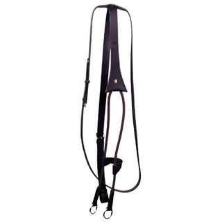 Treadstone French Style Elastic Martingale, Chocolate, Cob