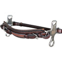 Nunn Finer Cross Road Hackamore w/ Leather Curb, Havana