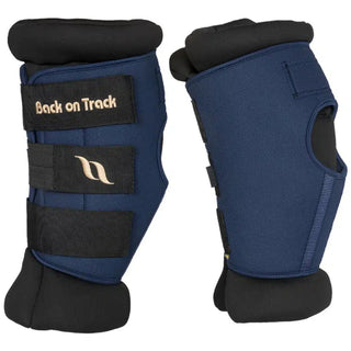 Back on Track Royal Hock Boots, Navy