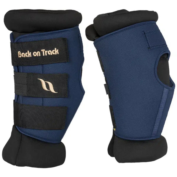 Back on Track Royal Hock Boots, Navy