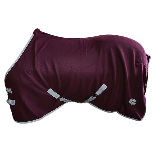 Goliath Pony Fleece Cooler, Burgundy