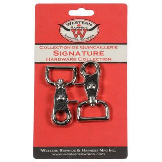 1" Chrome Trigger Snaps, 2 Pack