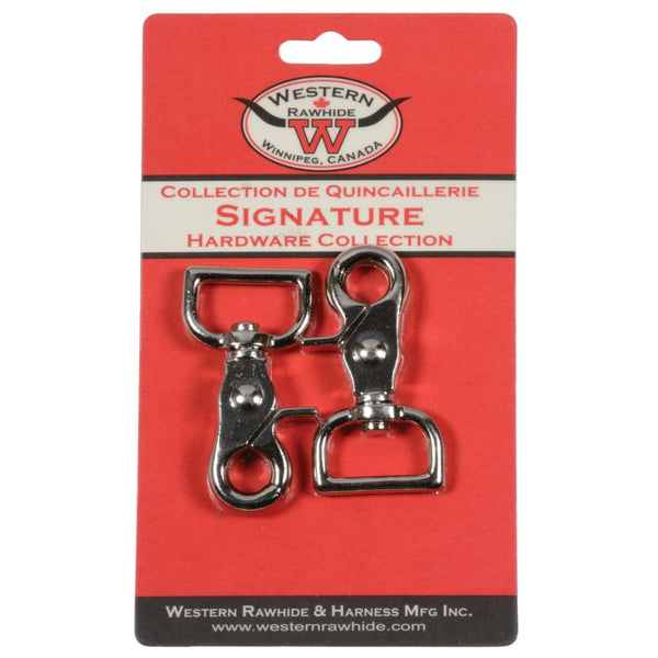 1" Chrome Trigger Snaps, 2 Pack