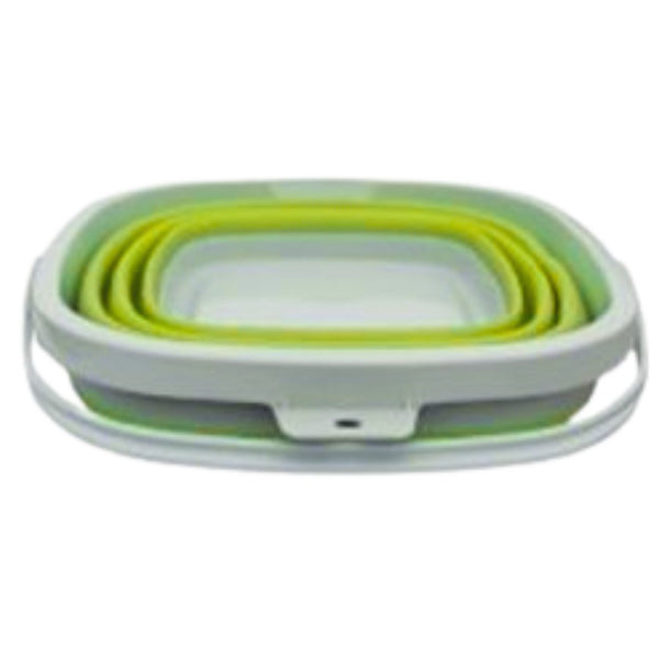 Tail Tamer Collapsible Silicone Bucket, Green