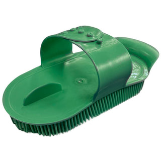 Plastic Curry Comb, Green