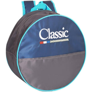 Classic Kid Rope Bag, Navy/Turquoise