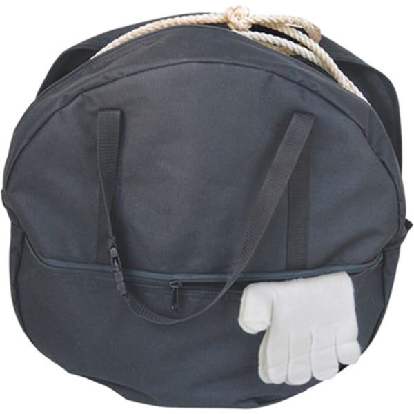 Nylon Rope Carry Bag, Black