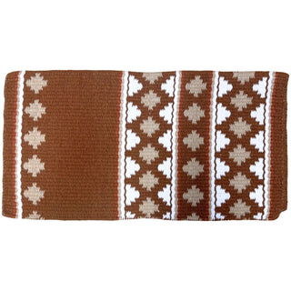 Country Legend New Zealand Wool Show Blanket, 36"x34", Brown