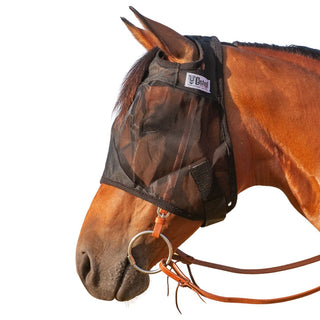 Cashel Quiet Ride Fly Mask, Standard, Black