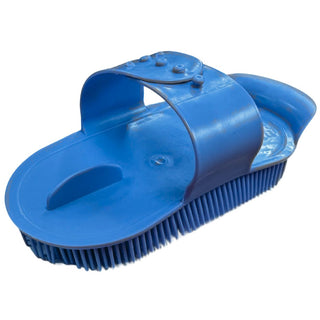 Plastic Curry Comb, Blue