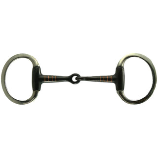 Coronet Sweet Iron with Copper Inlay Snaffle Eggbutt Bit, 5"