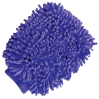 Microfiber Grooming Mitt, Purple