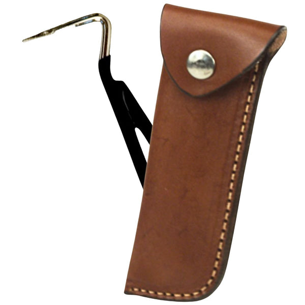Leather Hoof Pick Pocket, Tobacco