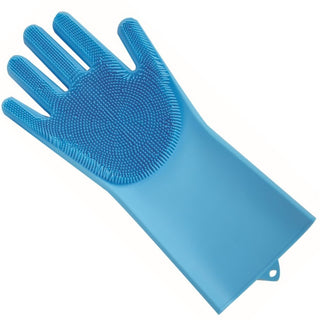 Gel Smart Grooming Mitt, Blue
