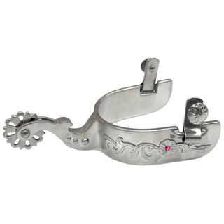 Men's Josiane Gauthier Pink Crystal Spurs
