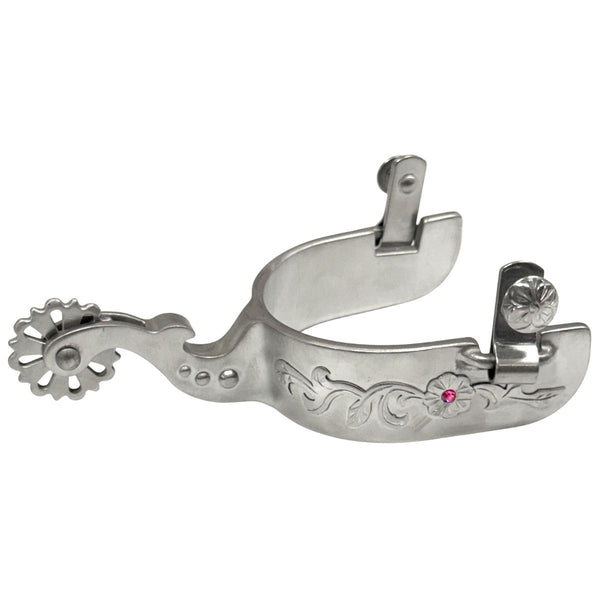Men's Josiane Gauthier Pink Crystal Spurs