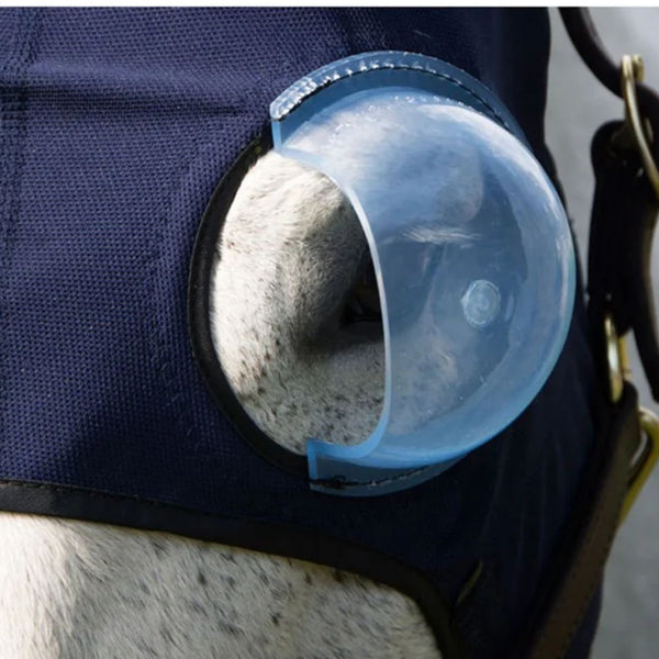 Equine-Medi Lens Eye Protection Hood, Large Pony