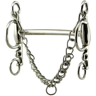 Coronet Eggbutt Mullen Mouth Pelham Bit, 5"