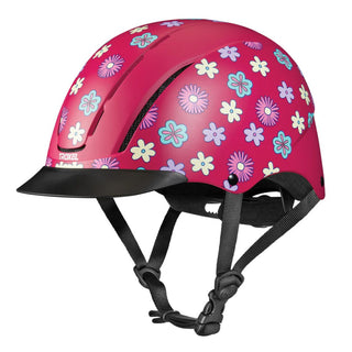 Troxel Spirit Helmet, Retro Flower