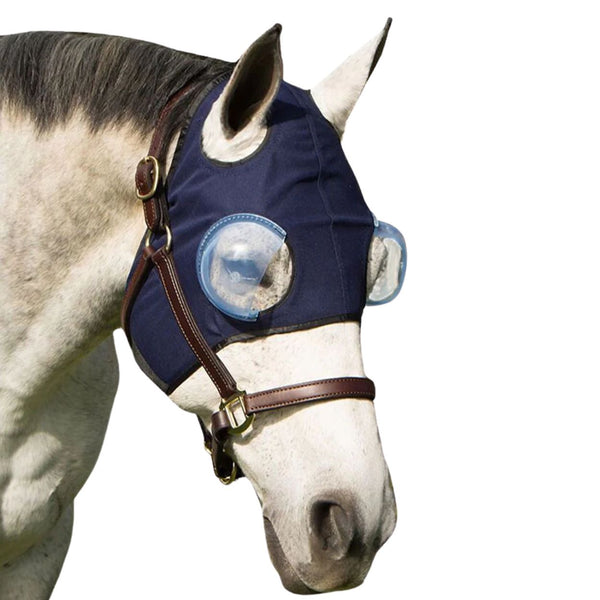 Equine-Medi Lens Eye Protection Hood, Large Pony