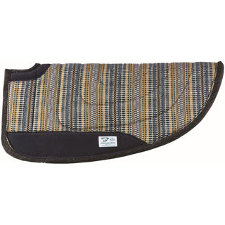 Diamond Wool Rancher Round Skirt Cut Back Pad, 1"x30"x30", Pacific