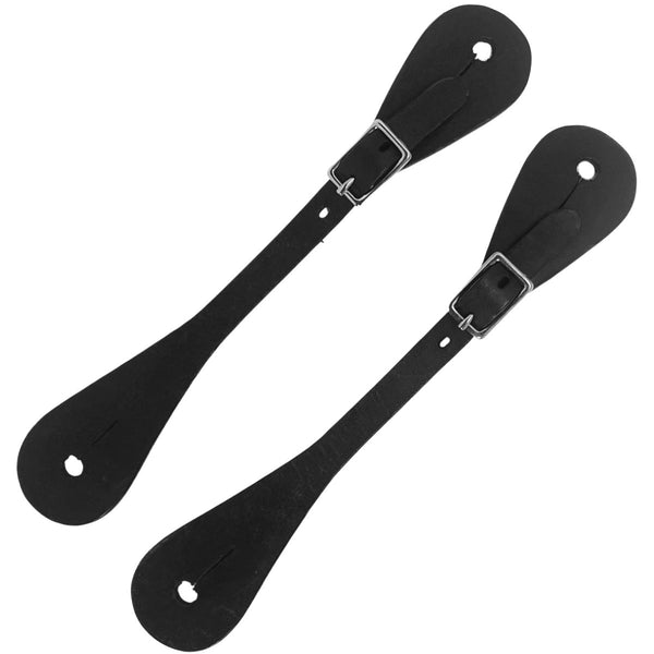 Ladies Black Spur Straps