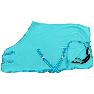 Canadian Horsewear Polar Fleece Cooler, Turquoise, 52"
