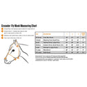 Cashel Crusader Fly Mask, Standard With Ears, Tundra, Weanling/Small Pony