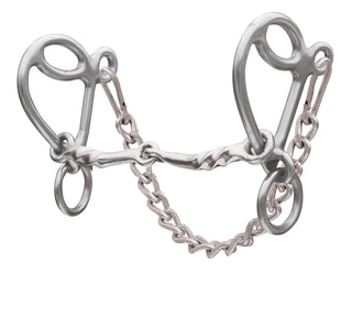 Professional's Choice Short Gag Combo Snaffle Bit, 5 1/2"