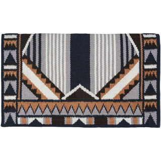 Mustang Good Medicine Highly Decorated Saddle Blanket, 38"x34"