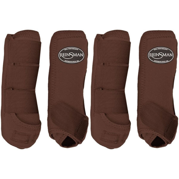 Reinsman Apex Sport Boots 4 Pack, Brown, Large