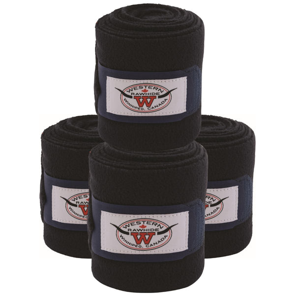 Western Rawhide Anti-Pilling Polo Wraps, Navy