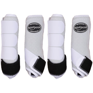 Reinsman Apex Sport Boots 4 Pack, White, Small