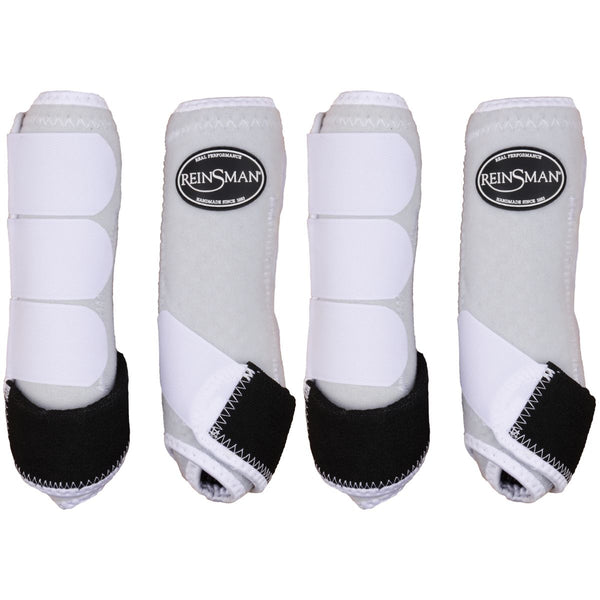 Reinsman Apex Sport Boots 4 Pack, White, Small