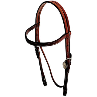 Billy Cook Classic Headstall, Hot Oil