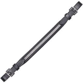 Waldhausen Saddle Handle with Rhinestones, Black/Silver